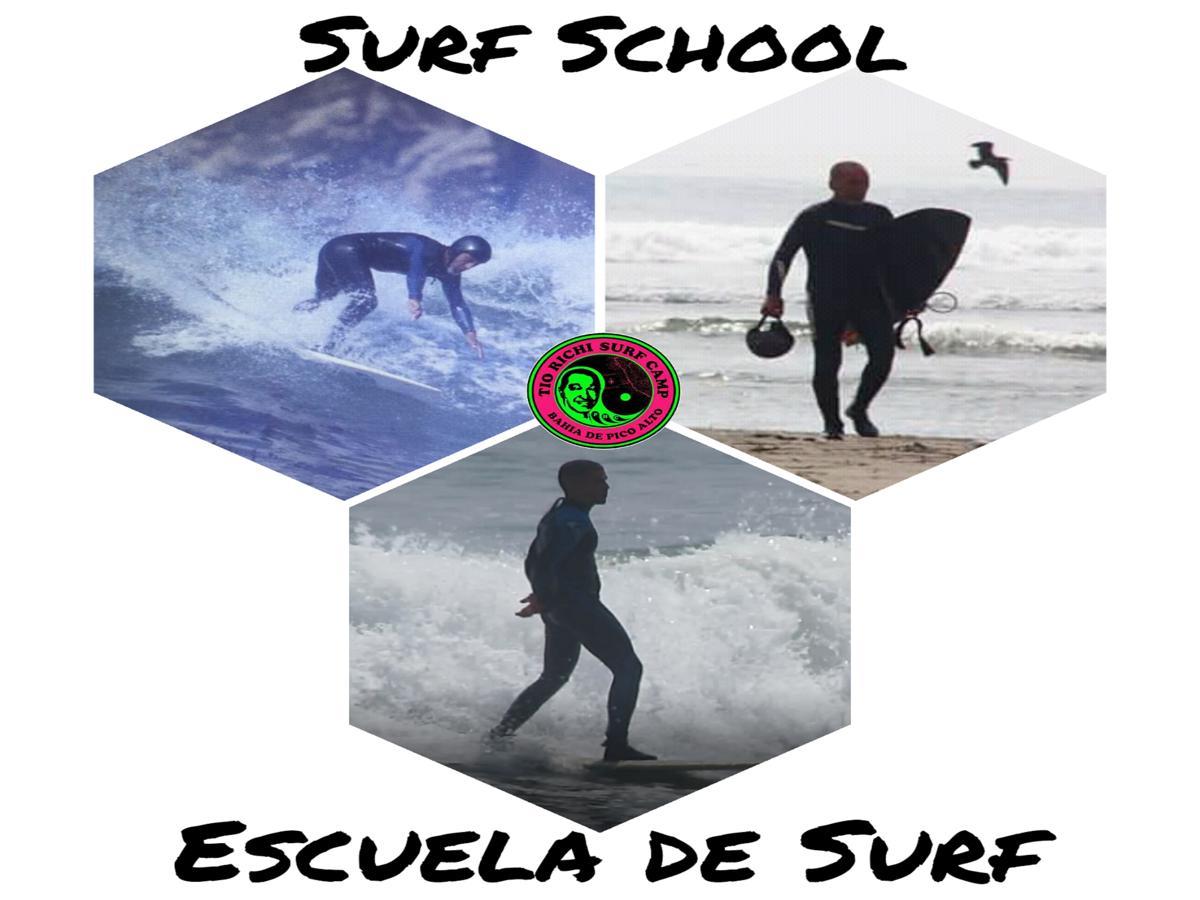 نزل بونتا هيرموسافي Tio Richi Surfcamp المظهر الخارجي الصورة