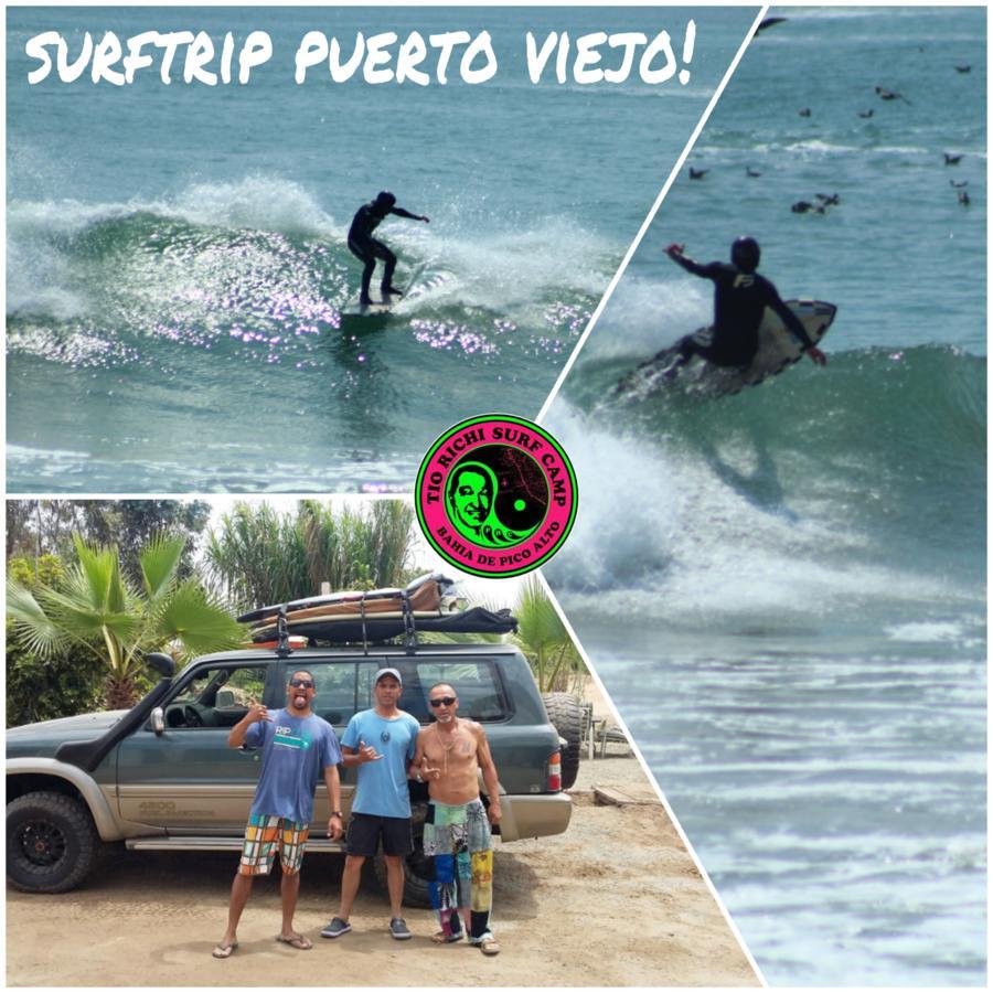 نزل بونتا هيرموسافي Tio Richi Surfcamp المظهر الخارجي الصورة