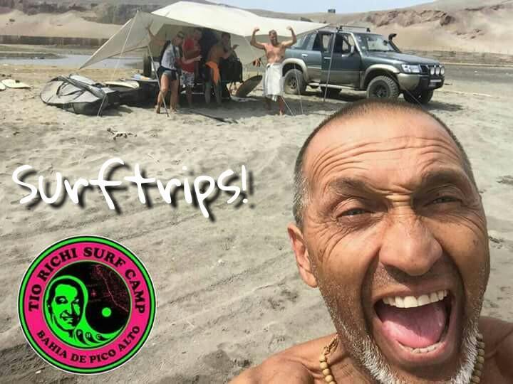 نزل بونتا هيرموسافي Tio Richi Surfcamp المظهر الخارجي الصورة